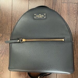 Kate Spade Black Interior with Gold Accents